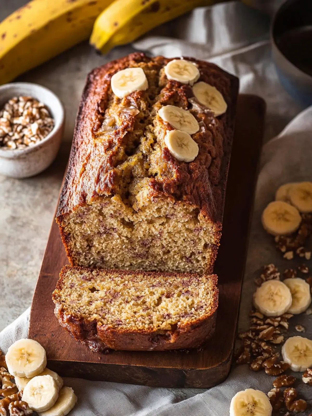 Irresistible Banana Bread Loaf Starbucks Copycat Recipe 3 Banana Bread Loaf (Starbucks Copycat)