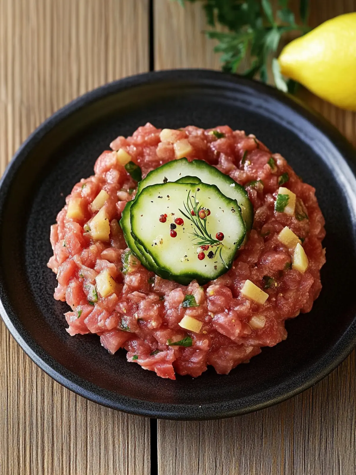 Filet Américain: Elevate Your Taste with Belgian Steak Tartare 2 Filet Américain (Belgian Steak Tartare)