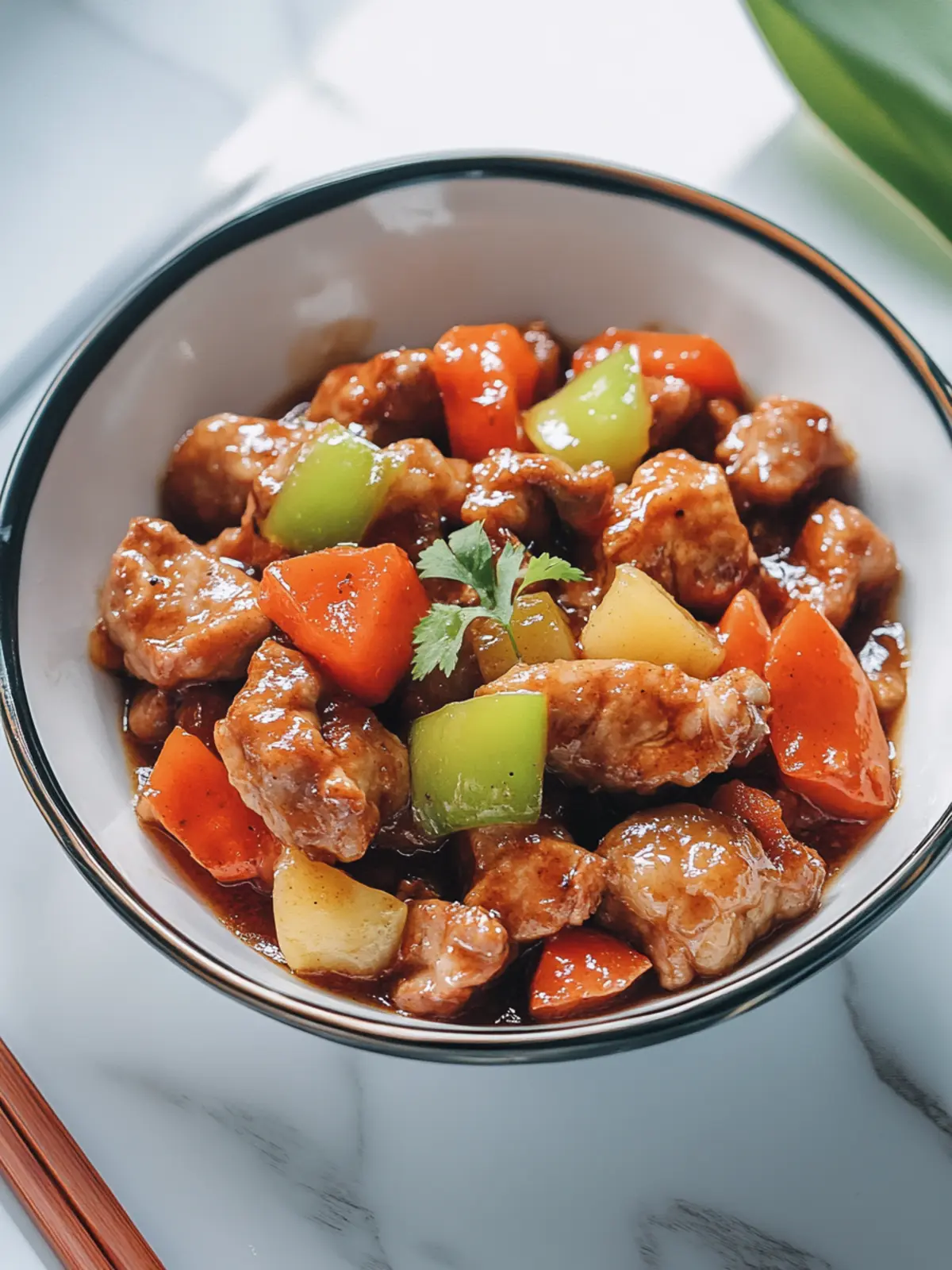 Crispy Chinese Sweet and Sour Pork Tang Cu Li Ji Made Easy 2 Chinese Sweet and Sour Pork (Tang Cu Li Ji)
