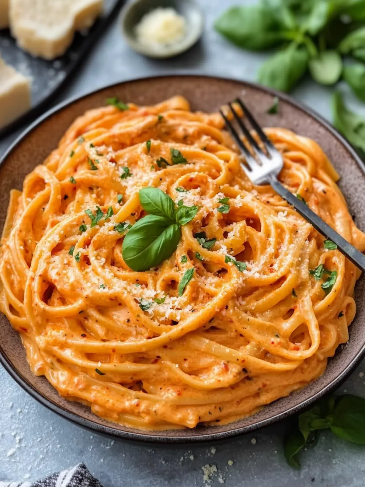 Creamy Red Pepper Alfredo Pasta: Quick, Comforting Delight 5 Creamy Red Pepper Alfredo Pasta