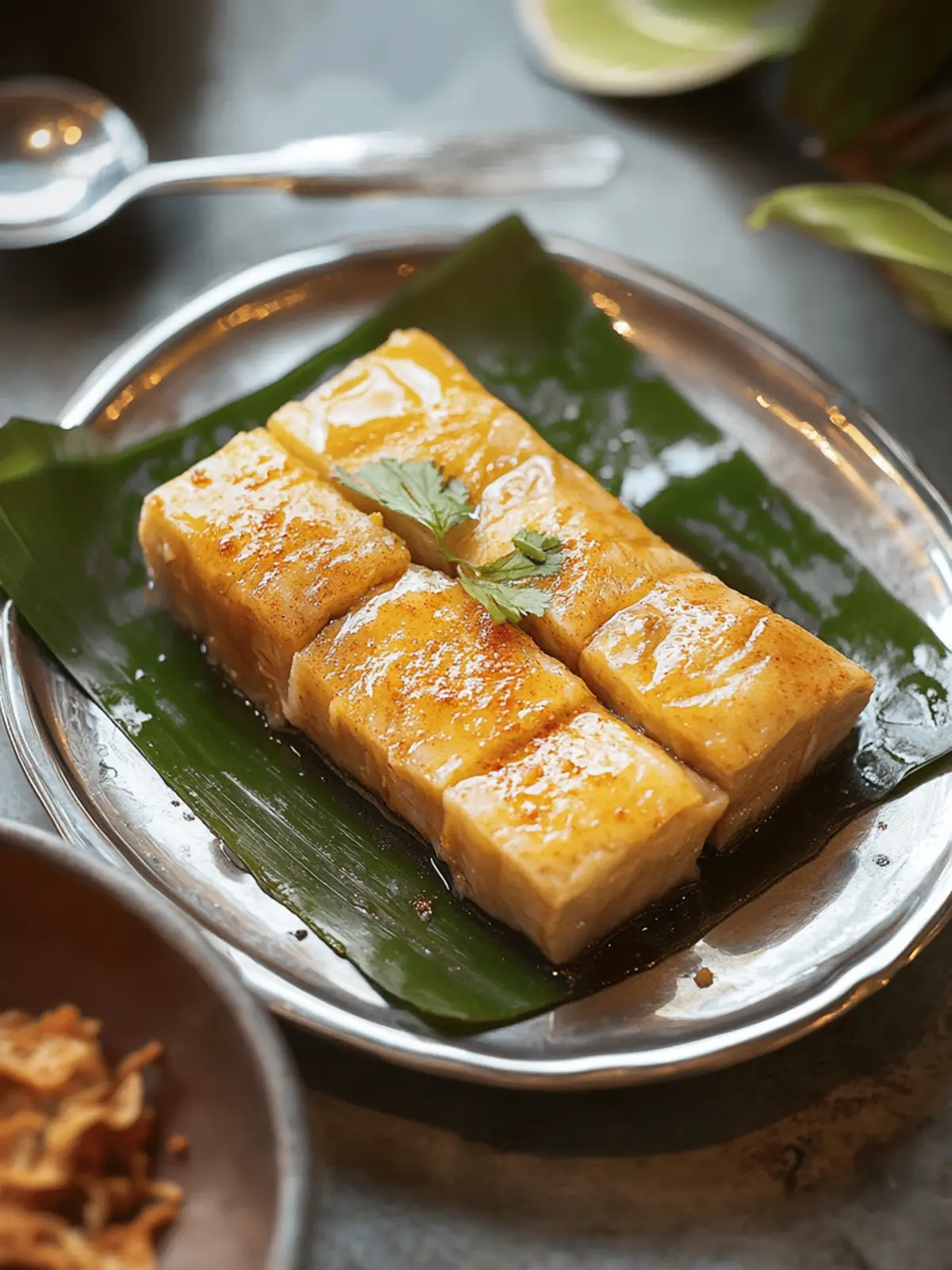 Delicious Malaysian Otak Otak: Spiced Fish Custard Bliss 4 Malaysian Otak Otak (Spiced Fish custard)