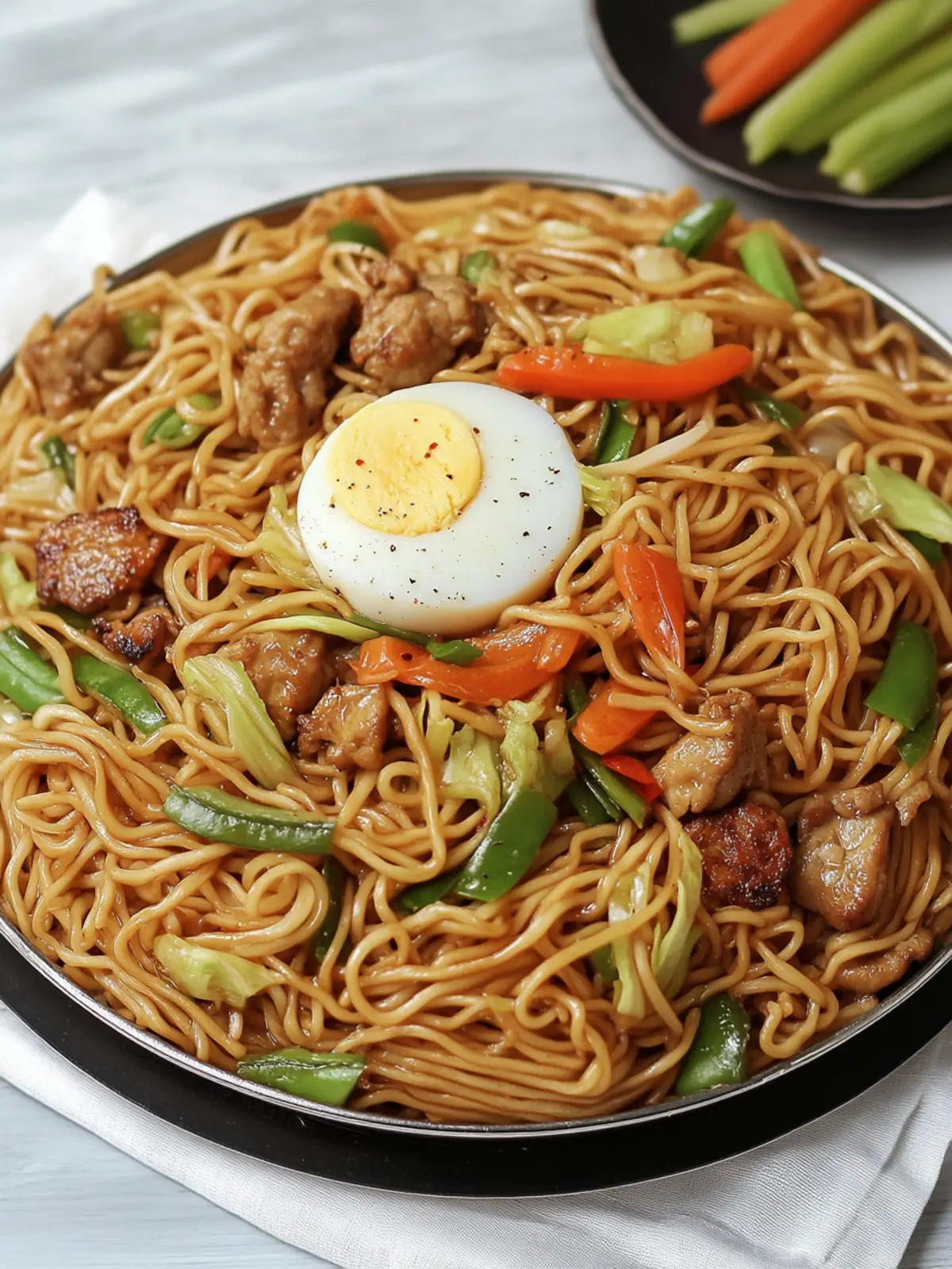Irresistible Filipino Pancit Canton: Your New Stir Fry Favorite 4 Filipino Pancit Canton (Stir Fried Egg Noodles)