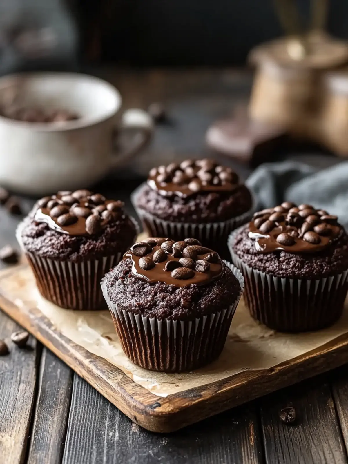 Decadent Double Chocolate Espresso Muffins for Morning Bliss 2 Double Chocolate Espresso Muffins