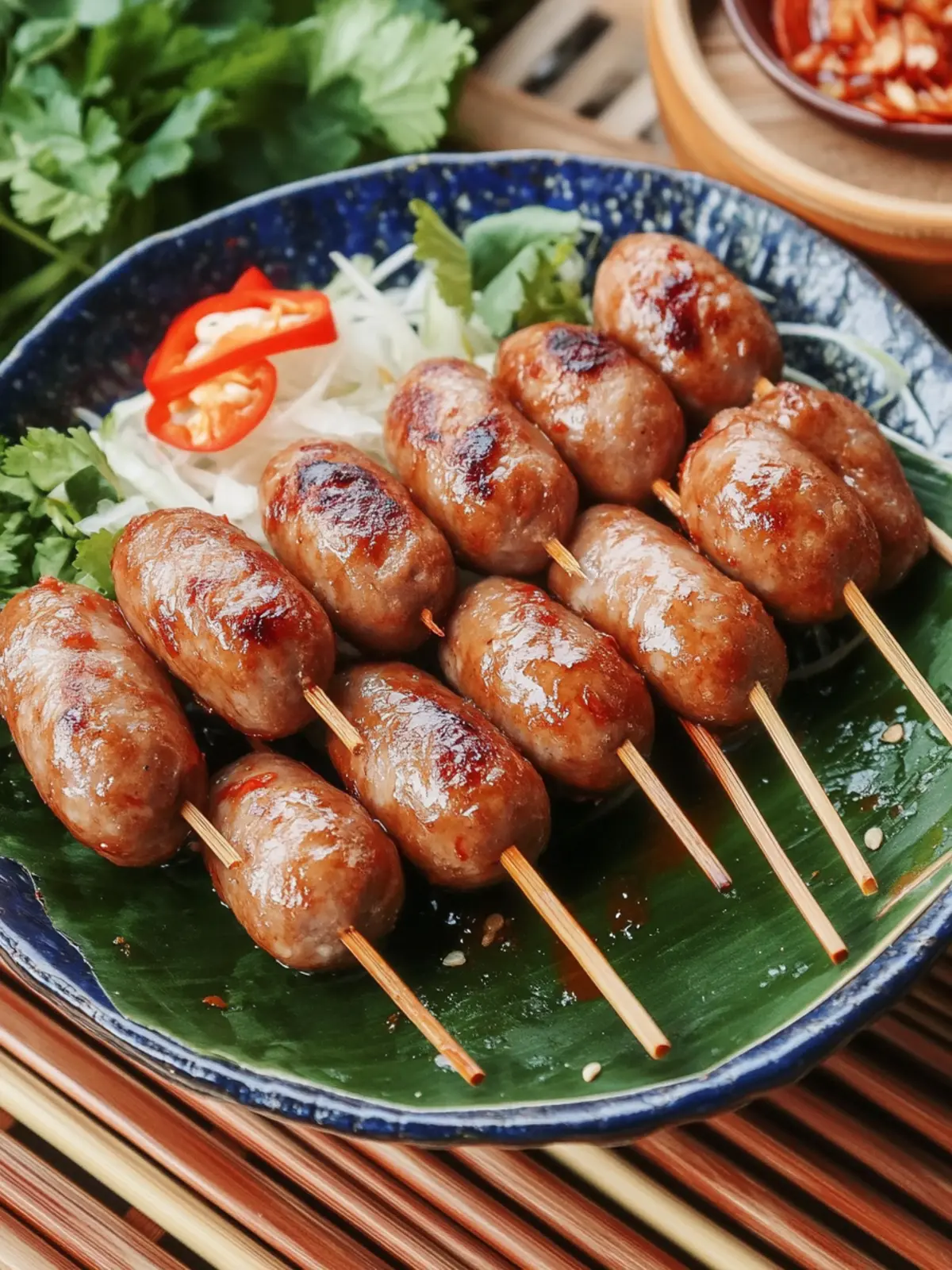 Savory Thai Sai Krok Isaan: A Homemade Treat You’ll Love 3 Thai Sai Krok Isaan (Isaan Sausage)