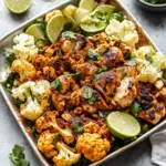 Delicious Sheet Pan Cauliflower & Chicken Street Taco Bowls 7 Sheet Pan Cauliflower & Chicken Street Taco Bowls