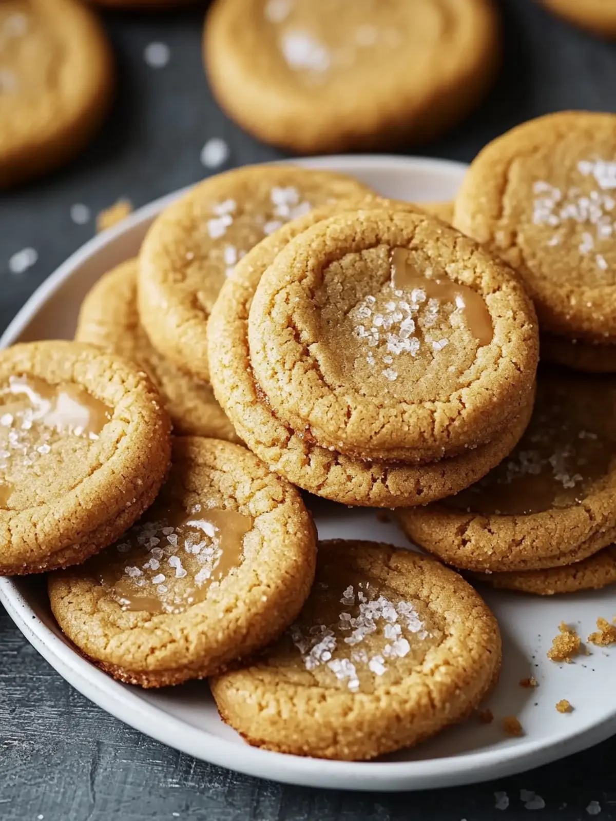 Easy Simple Caramel Cookies That Melt in Your Mouth 2 Simple Caramel Cookies