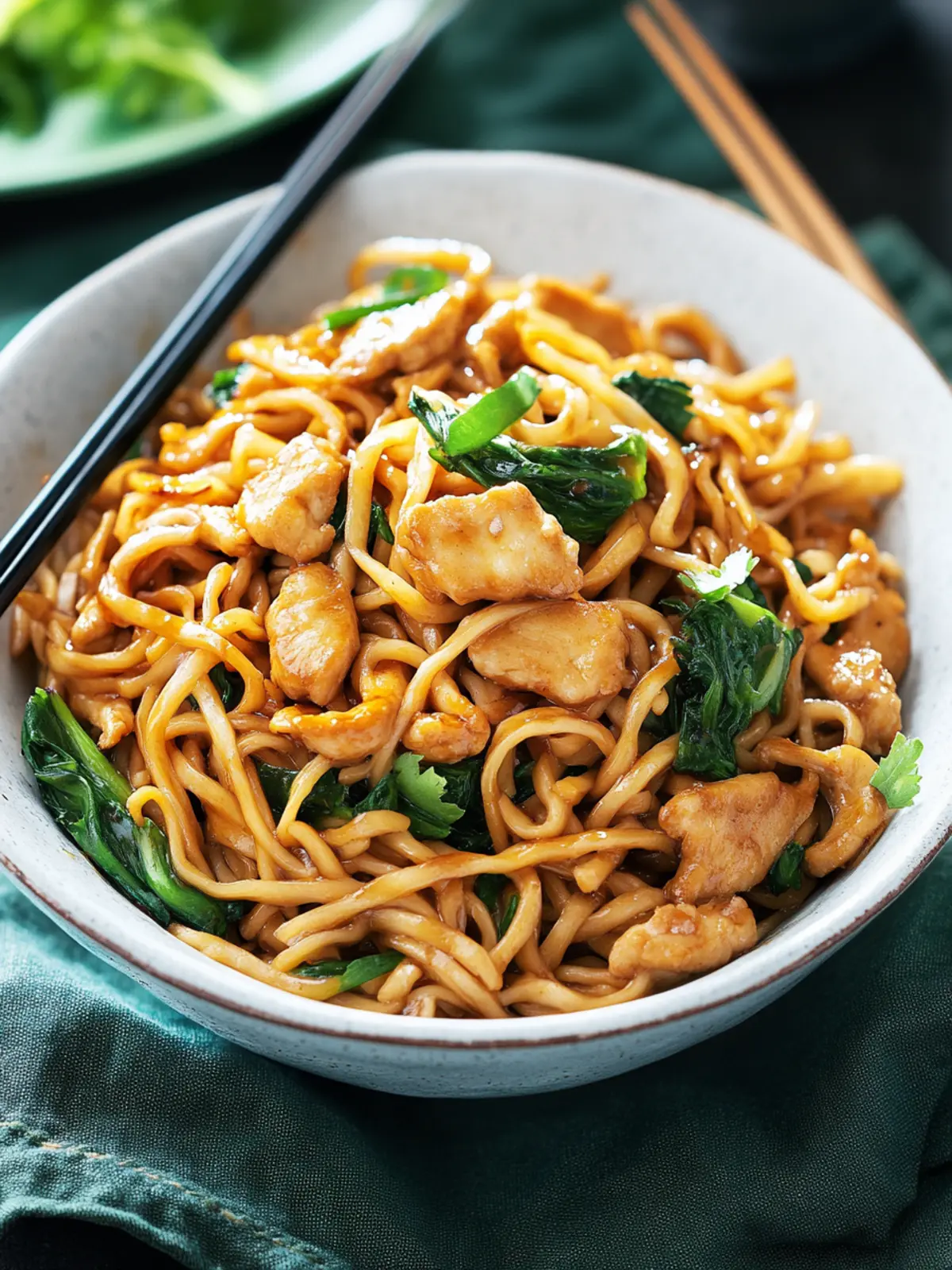 Delicious Chinese Lo Mein: Quick Tossed Noodles for Dinner 3 Chinese Lo Mein (Tossed Noodles)