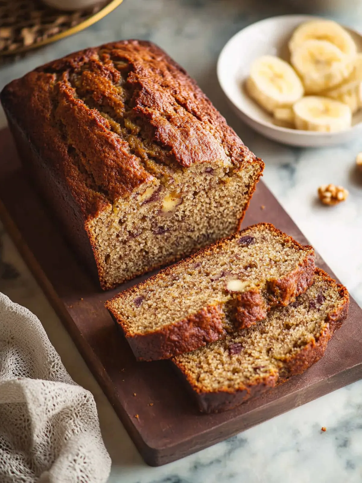 Irresistible Banana Bread Loaf Starbucks Copycat Recipe 4 Banana Bread Loaf (Starbucks Copycat)