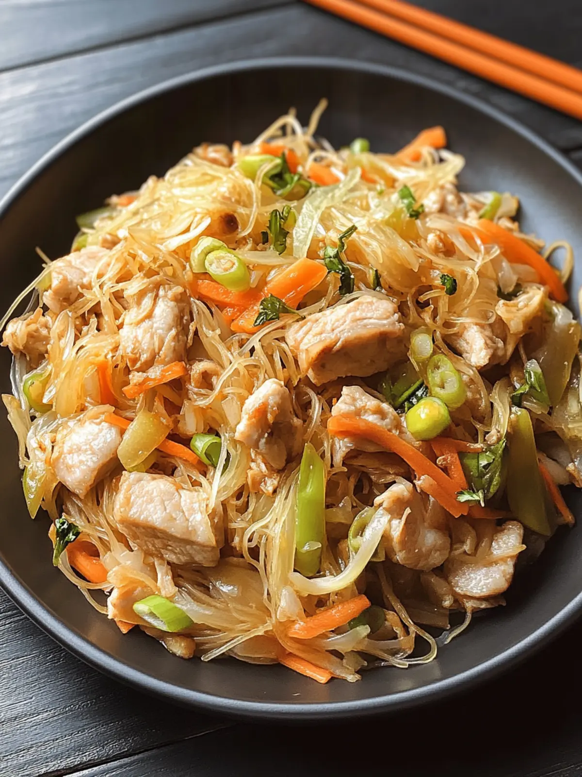 Delicious Filipino Pancit Bihon: Your New Family Favorite! 2 Filipino Pancit Bihon (Stir Fried Rice Noodles)