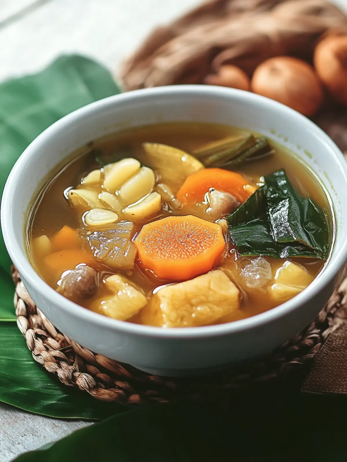 Delicious Indonesian Sayur Asem: Tangy Tamarind Soup Recipe 3 Indonesian Sayur Asem (Tamarind Vegetable Soup)