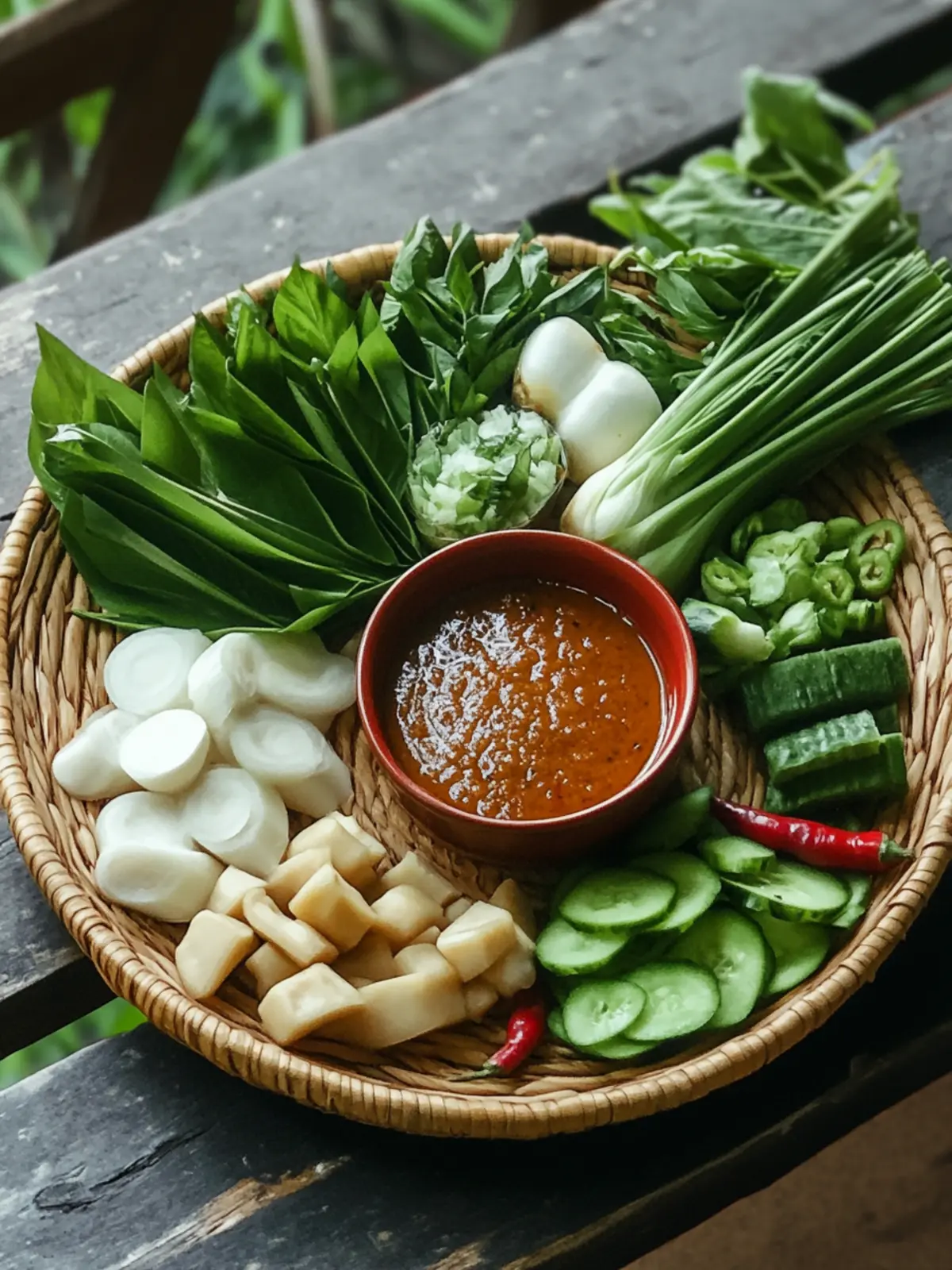 Burmese Ngapi Yay: Savory Fish Paste Dip with Fresh Veggies 3 Burmese Ngapi Yay (Fish Paste Dip with Vegetables)