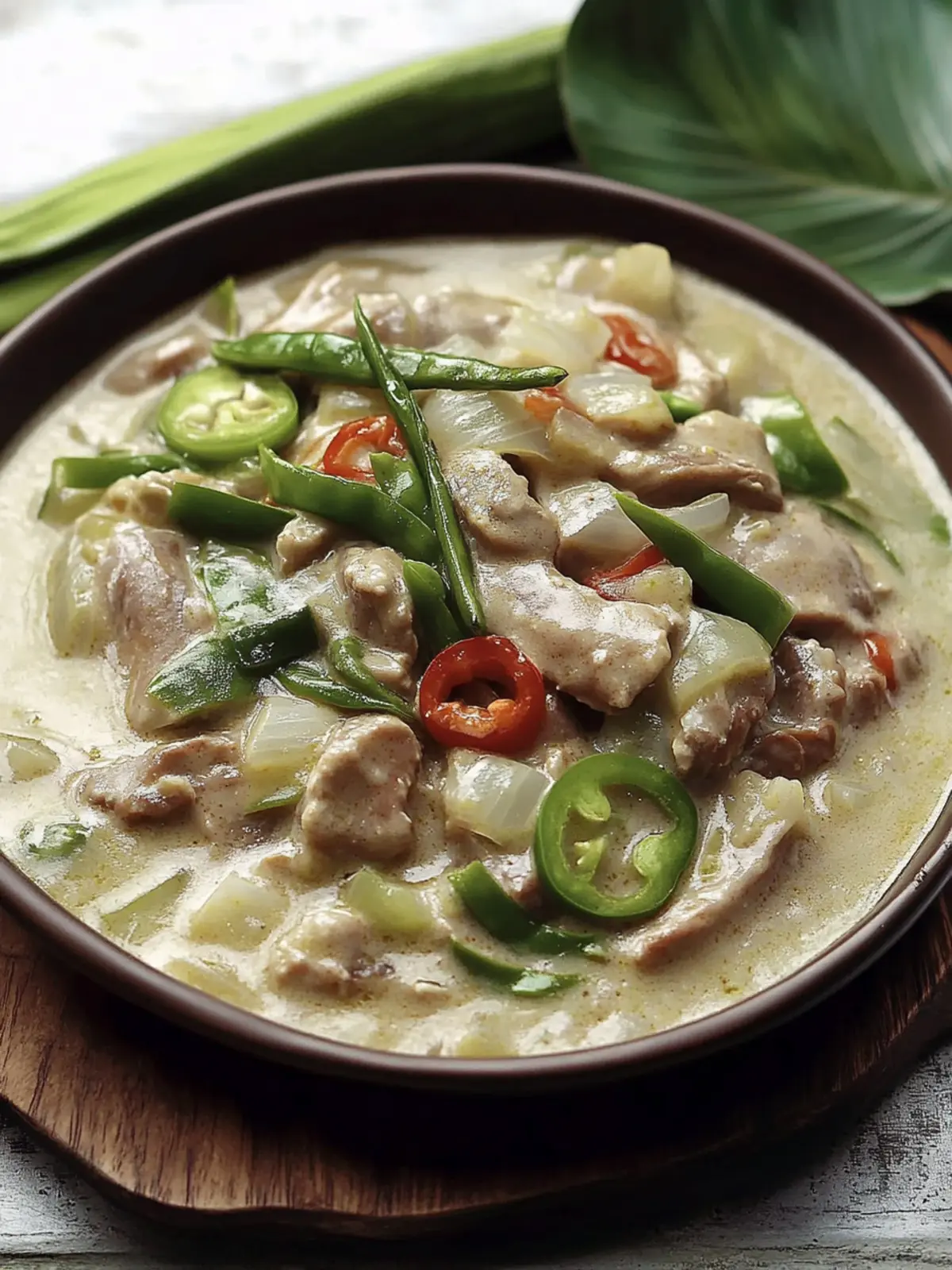 Filipino Bicol Express: Spice Up Dinner with Creamy Comfort 2 Filipino Bicol Express (Spicy Pork Stew)
