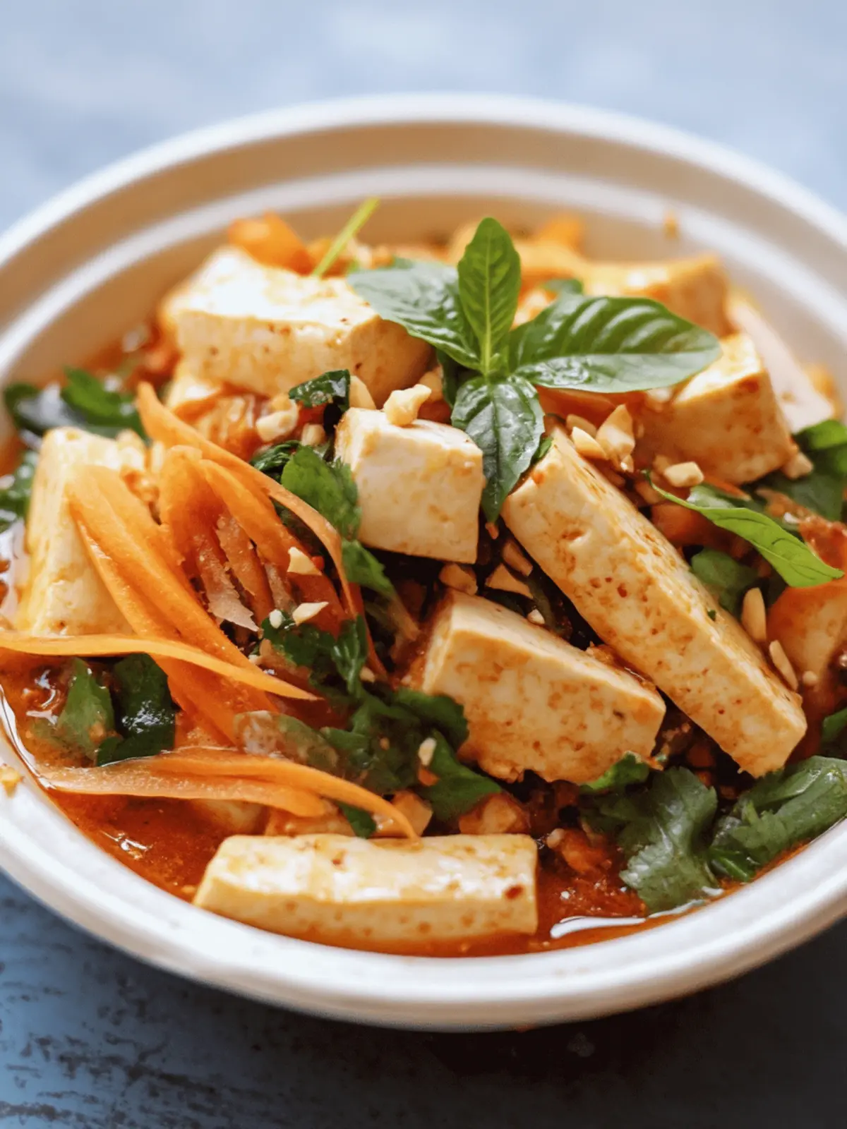 Tofu Thoke: Your New Favorite Vegan Burmese Salad Delight 5 Tofu Thoke (Burmese Tofu Salad)