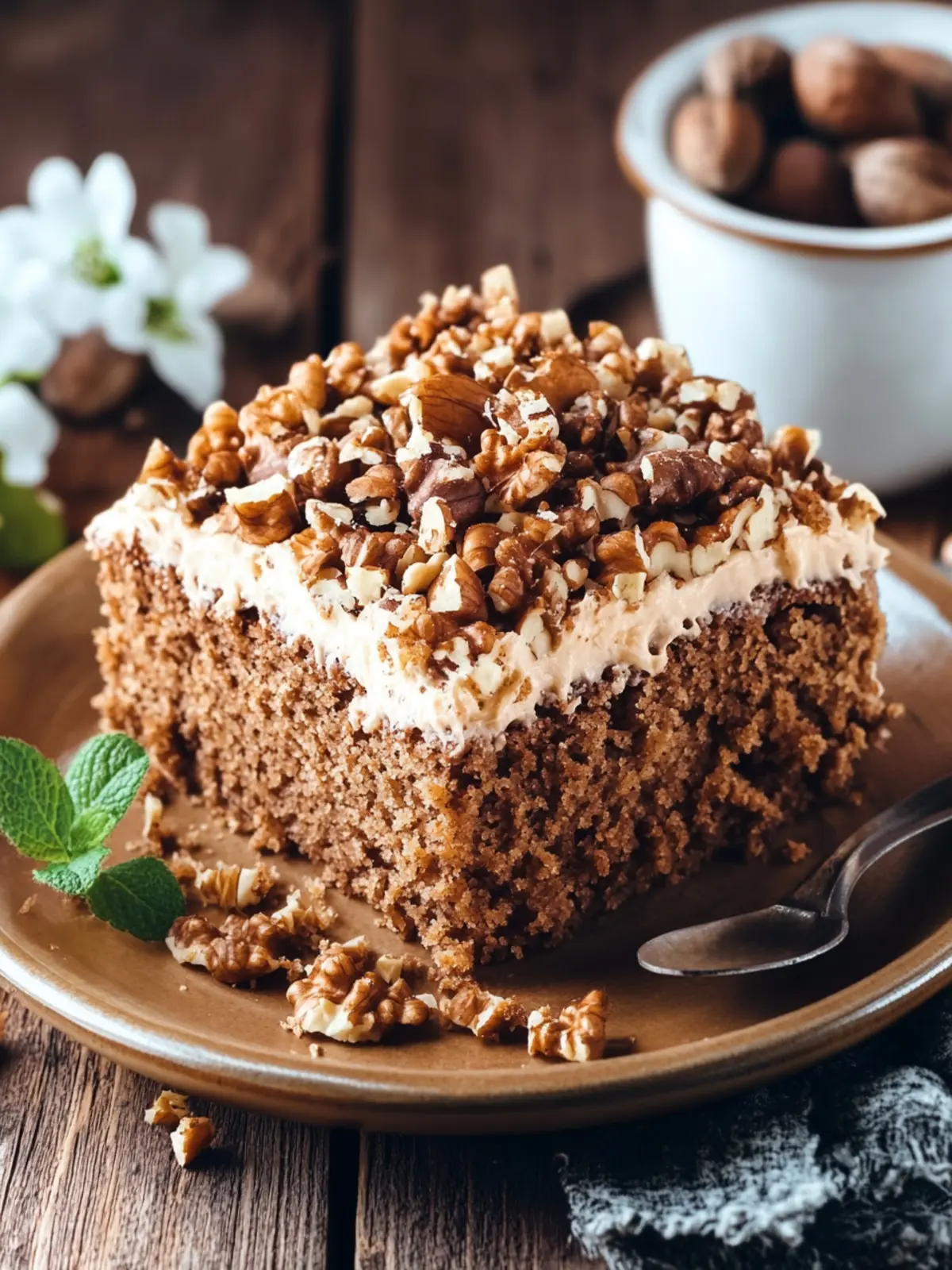 Decadent Greek Karidopita: Indulge in Walnut Bliss Today 4 Greek Karidopita (Walnut Cake)