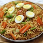 Irresistible Filipino Pancit Canton: Your New Stir Fry Favorite 2 Filipino Pancit Canton (Stir Fried Egg Noodles)