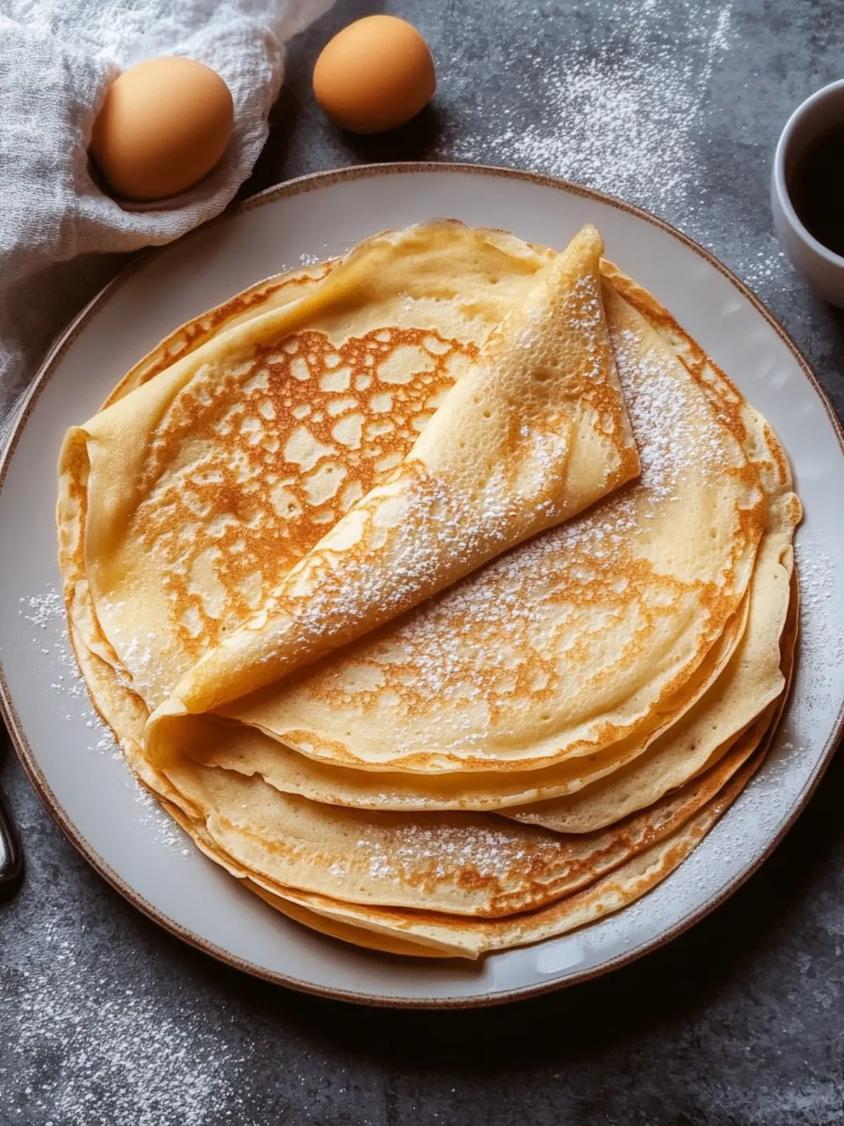 Delicious French Crêpes: Sweet or Savory Pancake Magic 3 French Crêpes (Thin Pancakes)