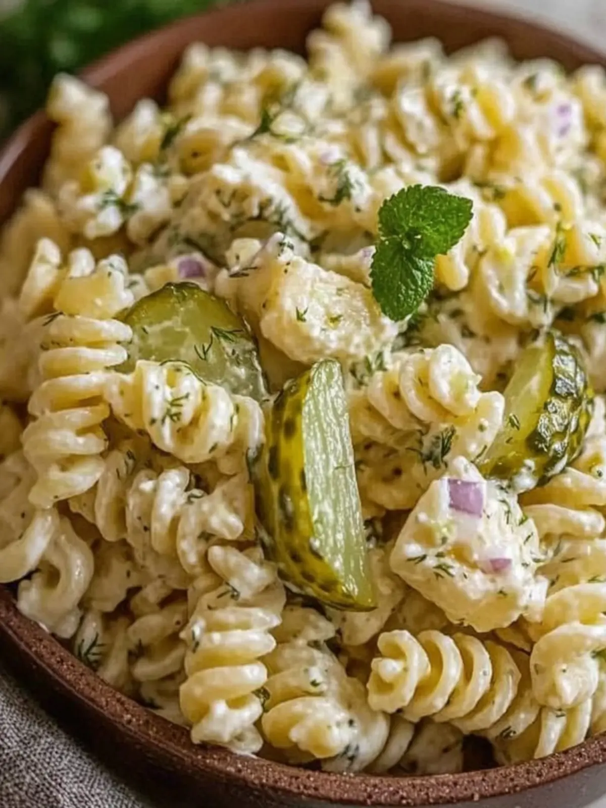 Dill Pickle Pasta Salad TikTok Viral – Your Summer Unicorn Dish 4 Dill Pickle Pasta Salad (TikTok Viral)