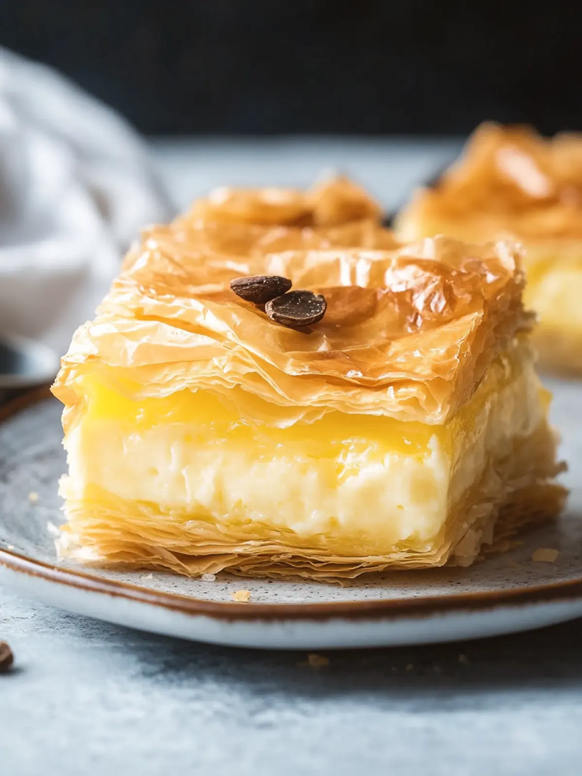 Delicious Greek Galaktoboureko: Custard-Filled Phyllo Bliss 5 Greek Galaktoboureko (Custard Filled Phyllo Pastry)