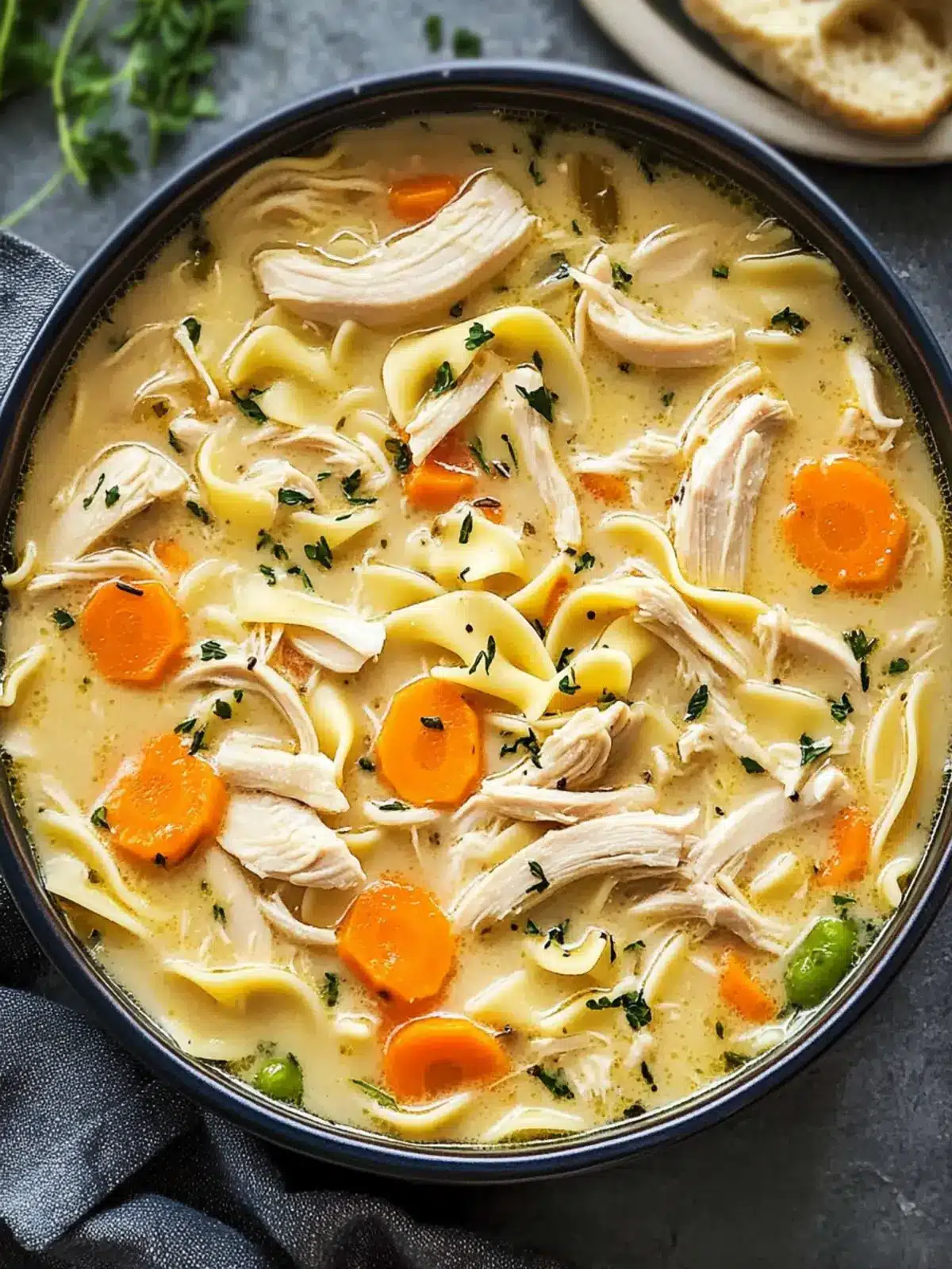 Creamy Chicken Noodle Soup for Ultimate Comfort and Flavor 5 Creamy Chicken Noodle Soup