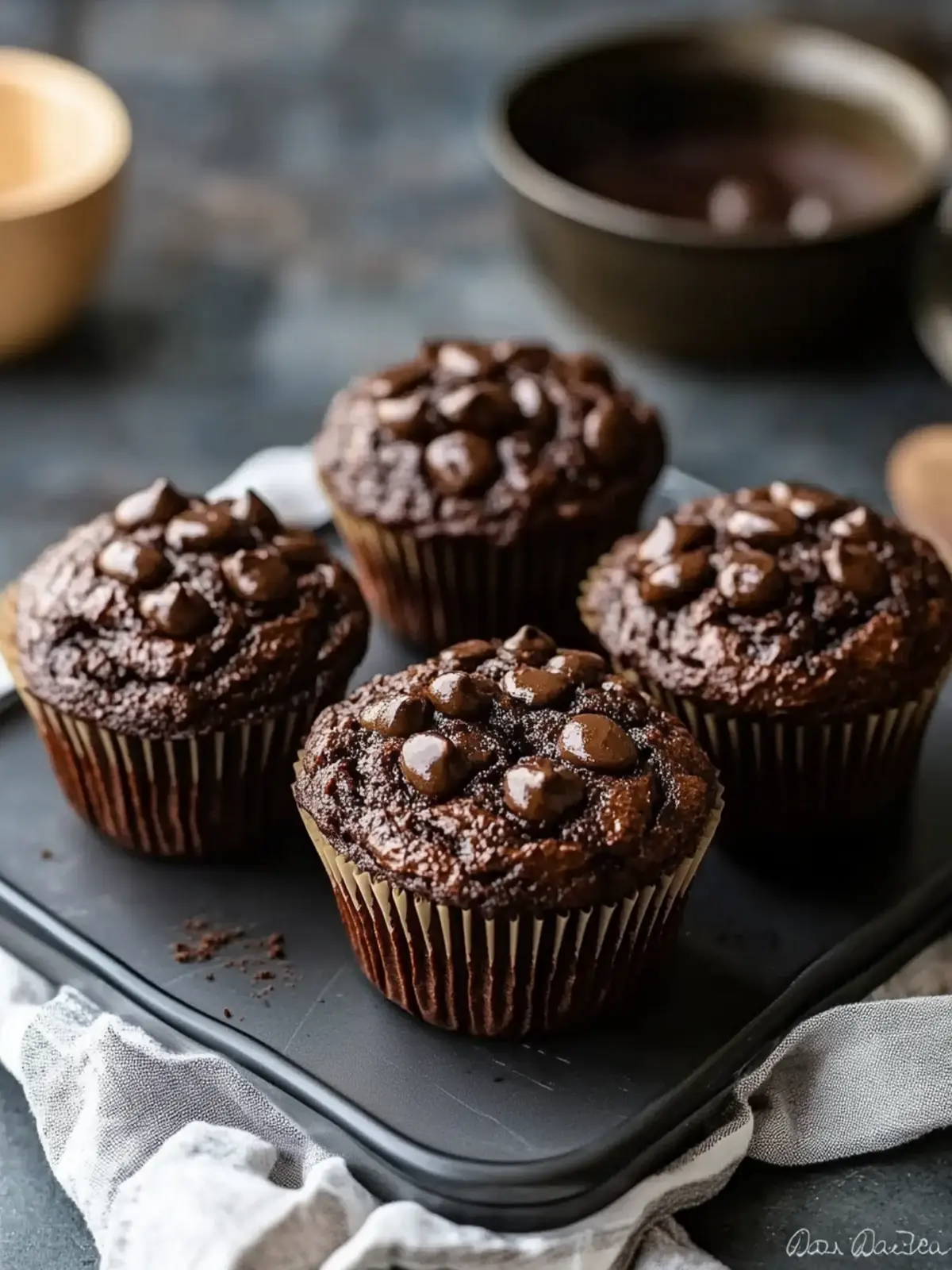 Decadent Double Chocolate Espresso Muffins for Morning Bliss 5 Double Chocolate Espresso Muffins