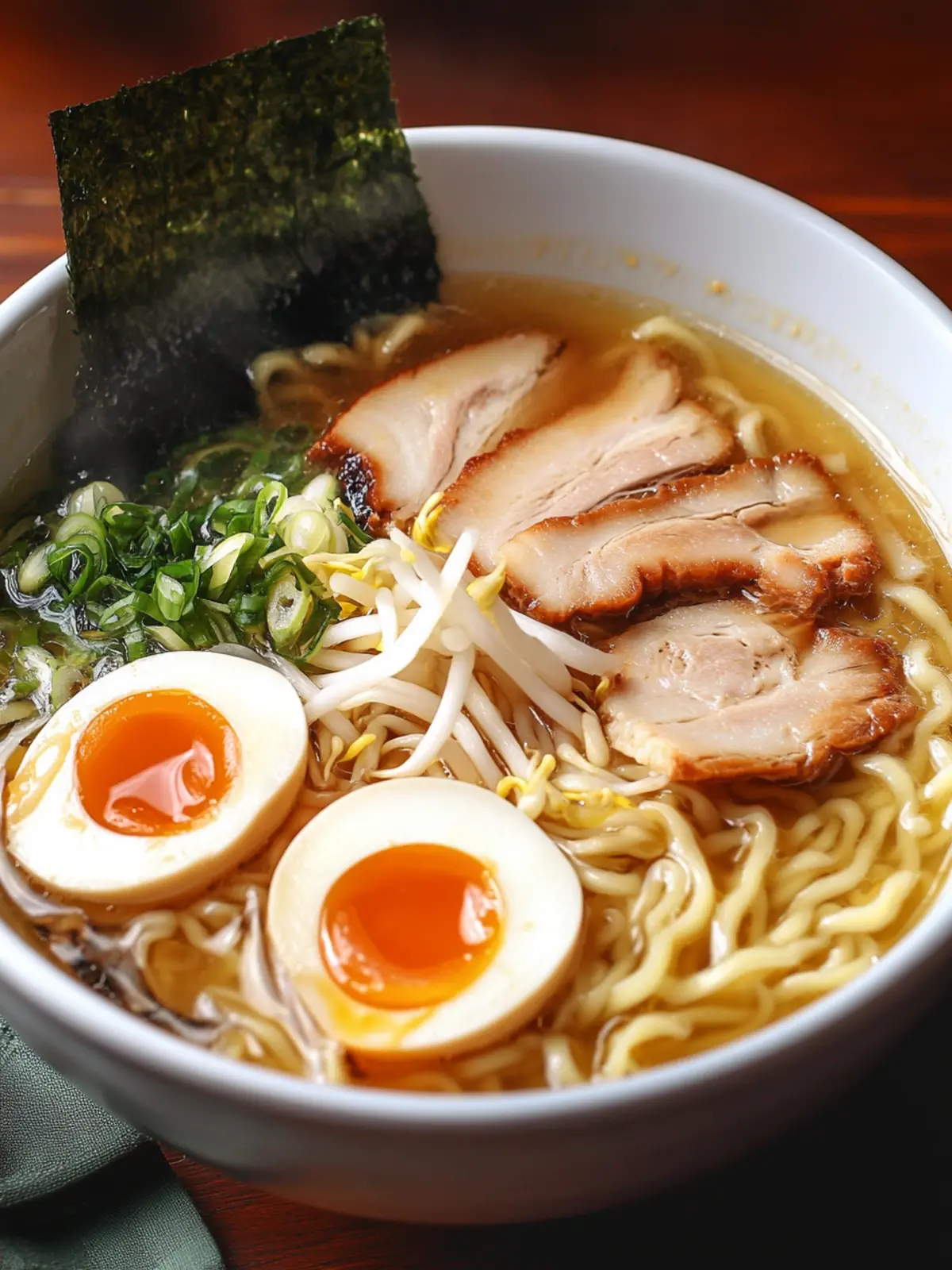 Savory Japanese Ramen Noodle Soup with Pork Belly Bliss 3 Japanese Ramen (Noodle Soup)