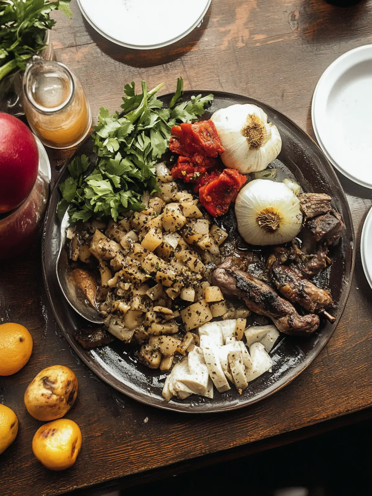 Savory Peruvian Pachamanca: A Taste of Earth-Cooked Goodness 2 Peruvian Pachamanca (Meat and Vegetables)