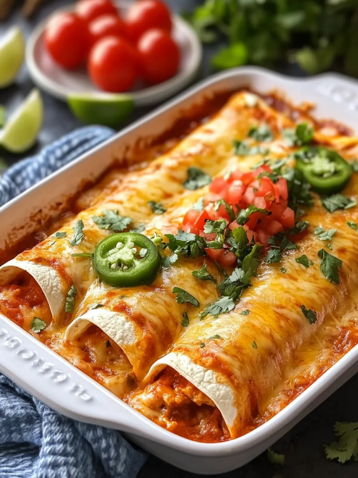 Delicious Classic Cheese Enchiladas with Homemade Sauce Magic 3 Classic Cheese Enchiladas