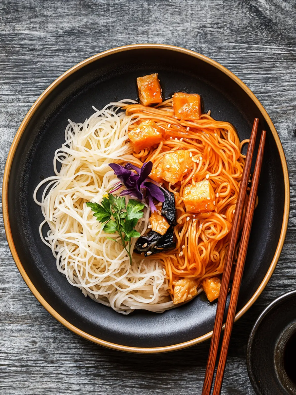 Delicious Japanese Shirataki Noodles Stir-Fry in 25 Minutes 4 Japanese Shirataki Noodles (Konjac Noodles)