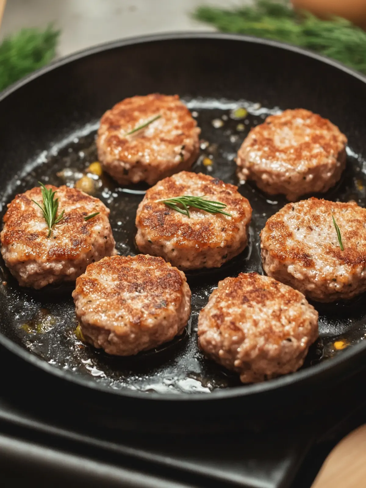 Savory German Frikadellen: Meat Patties Your Family Will Love 4 German Frikadellen (Meat Patties)