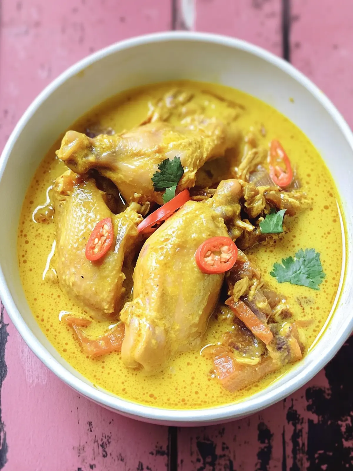 Indonesian Opor Ayam: Comforting Coconut Chicken Stew Recipe 5 Indonesian Opor Ayam (Coconut Chicken Stew)