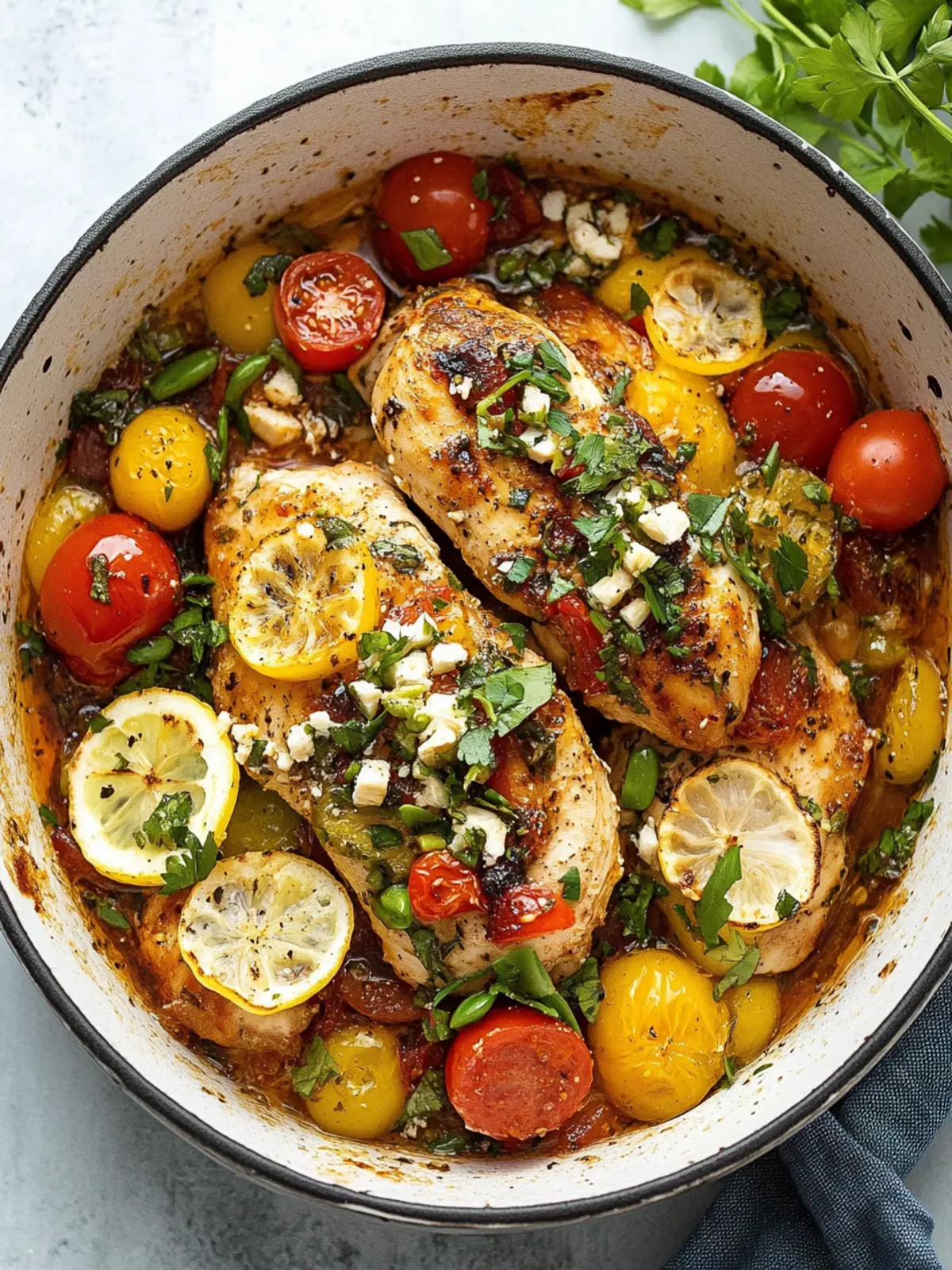 Savory Mediterranean Chicken in One Pot for Busy Nights 5 Mediterranean Chicken
