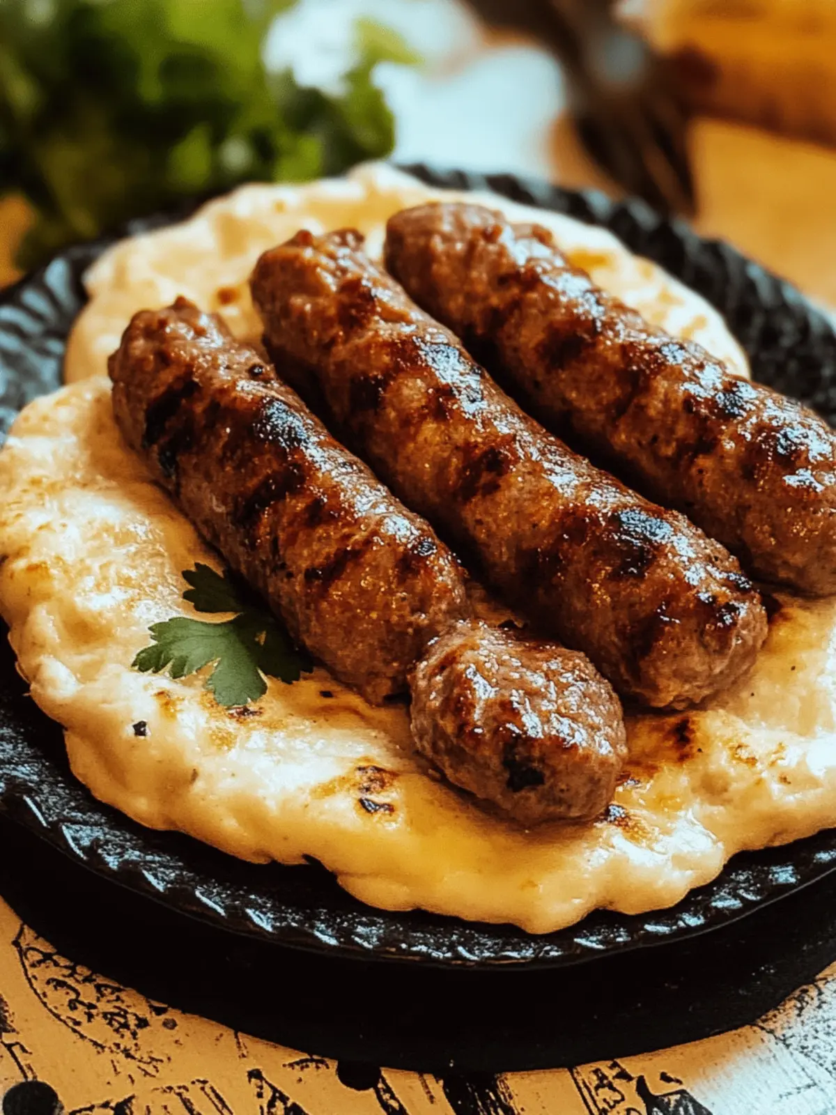 Savor the Flavor: Authentic Bosnian Ćevapi Recipe You’ll Love 2 Bosnian Ćevapi (Grilled Minced Meat Sausages)