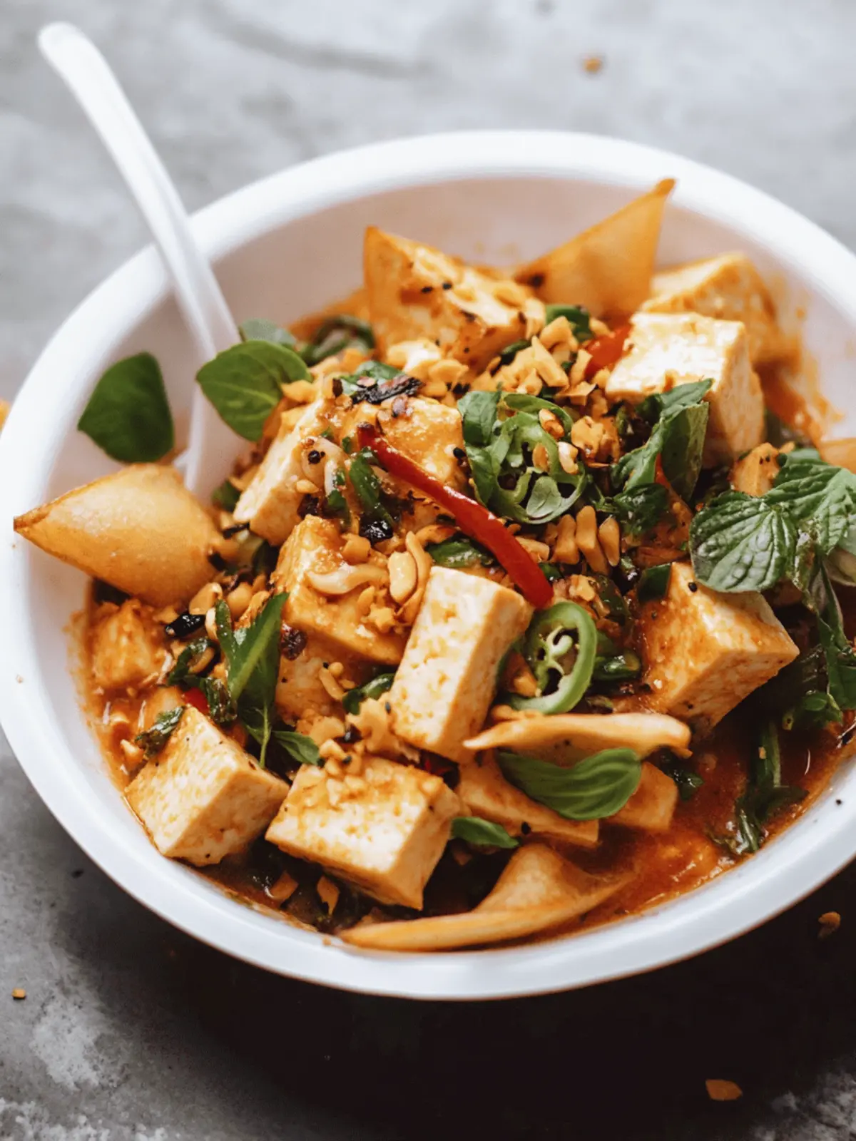 Tofu Thoke: Your New Favorite Vegan Burmese Salad Delight 4 Tofu Thoke (Burmese Tofu Salad)