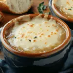 Hearty Soupe à l’Oignon: Comfort in Every Spoonful 8 Soupe à l’Oignon (French Onion Soup)