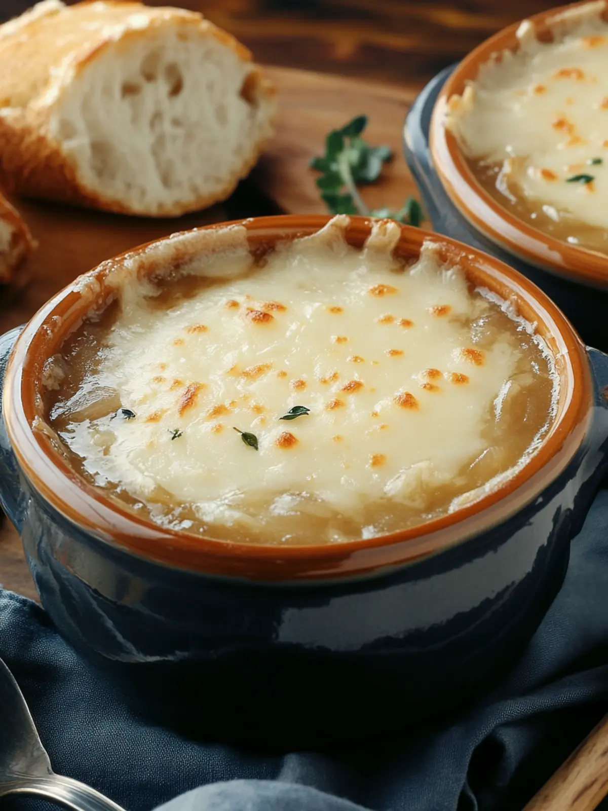 Hearty Soupe à l’Oignon: Comfort in Every Spoonful 5 Soupe à l’Oignon (French Onion Soup)