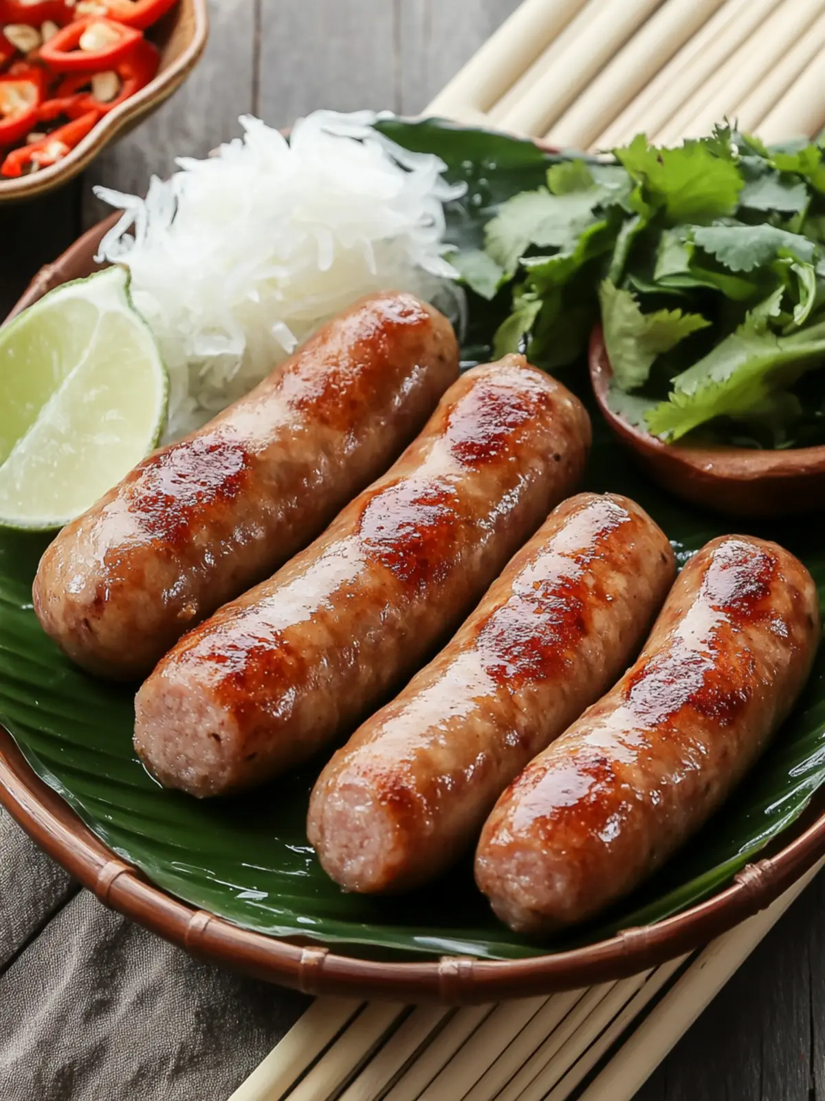 Savory Thai Sai Krok Isaan: A Homemade Treat You’ll Love 4 Thai Sai Krok Isaan (Isaan Sausage)