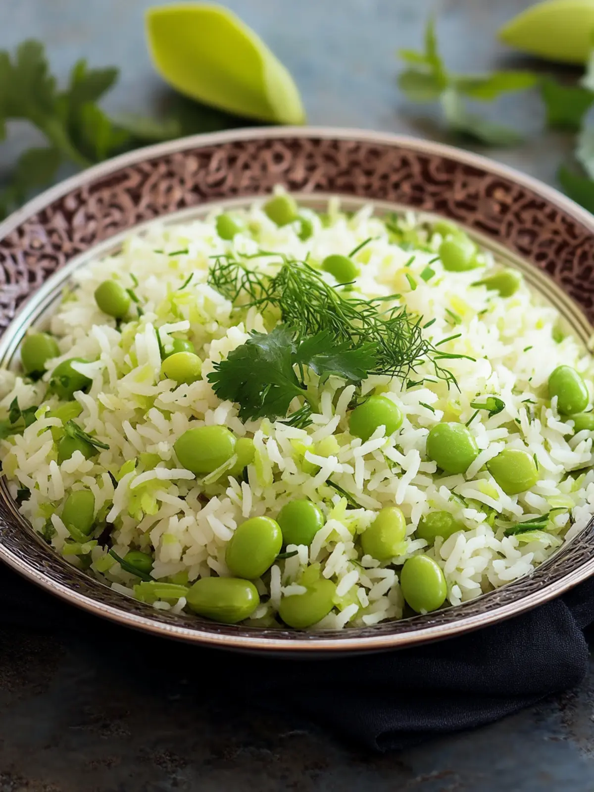 Irresistible Baghali Polo: Dill Rice with Fava Beans Magic 5 Baghali Polo (Dill Rice with Fava Beans)