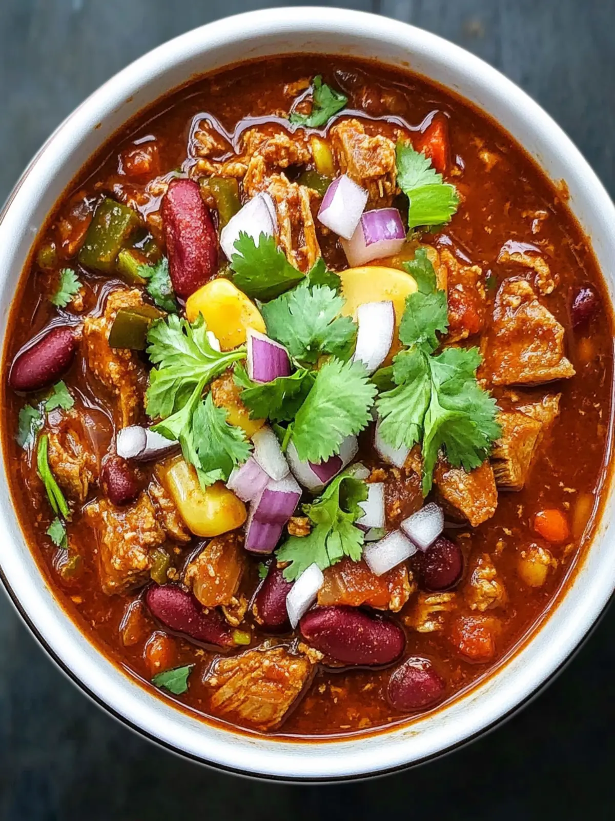 Hearty Slow Cooker Red Pork Chili for Cozy Nights 4 Slow Cooker Red Pork Chili