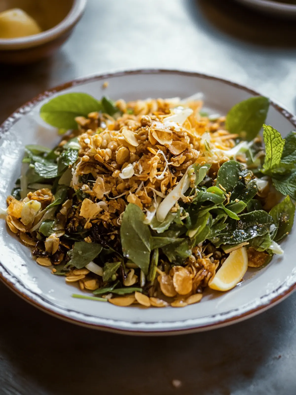 Burmese Laphet Thoke: Elevate Your Salad Game Today 4 Burmese Laphet Thoke (Tea Leaf Salad)