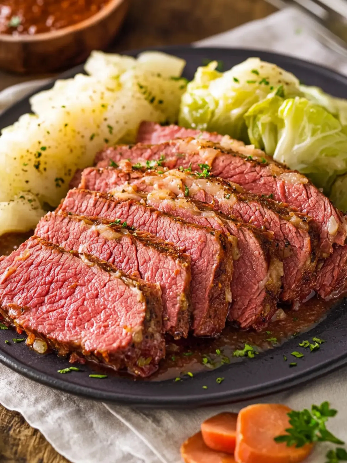 Easy Slow Cooker Corned Beef with Cabbage: Melt-in-Your-Mouth Delight 3 Easy Slow Cooker Corned Beef with Cabbage: Tender, Flavorful Classic