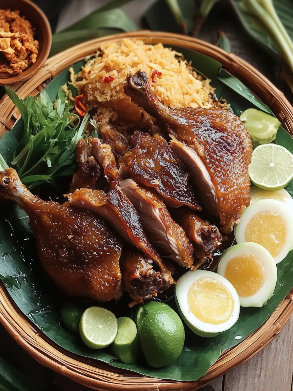 Crispy Indonesian Bebek Goreng: A Flavorful Home Delight 5 Indonesian Bebek Goreng (Fried Duck)