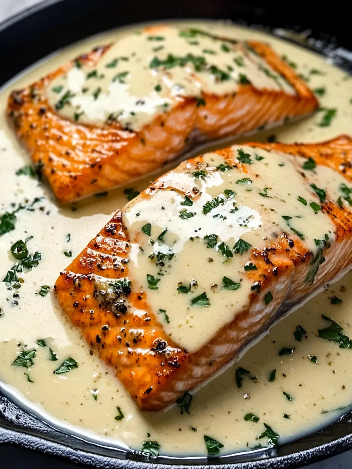 Indulge in Creamy Garlic Butter Salmon Recipe for Dinner Delight 4 Creamy Garlic Butter Salmon Recipe