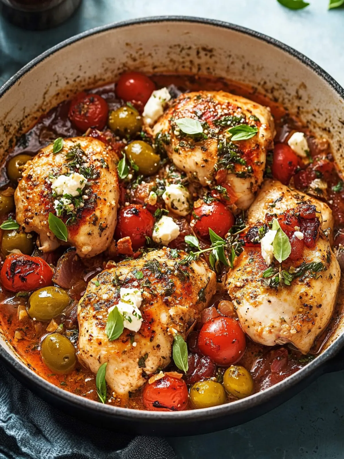 Savory Mediterranean Chicken in One Pot for Busy Nights 4 Mediterranean Chicken