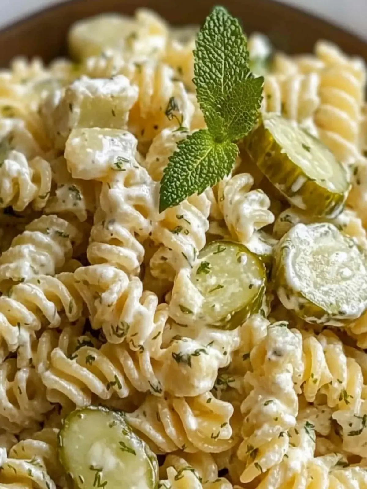 Dill Pickle Pasta Salad TikTok Viral – Your Summer Unicorn Dish 2 Dill Pickle Pasta Salad (TikTok Viral)