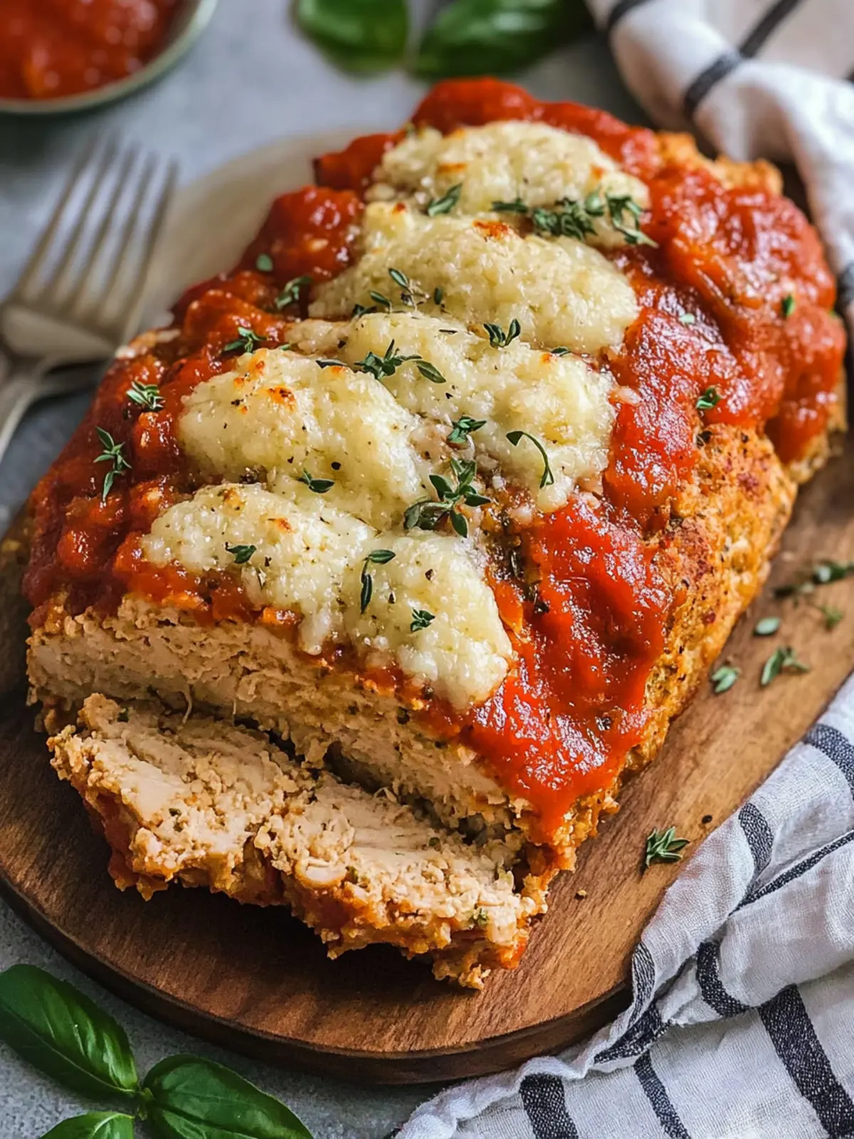 Cheesy Parmesan Chicken Meatloaf Everyone Will Love 4 Parmesan Chicken Meatloaf