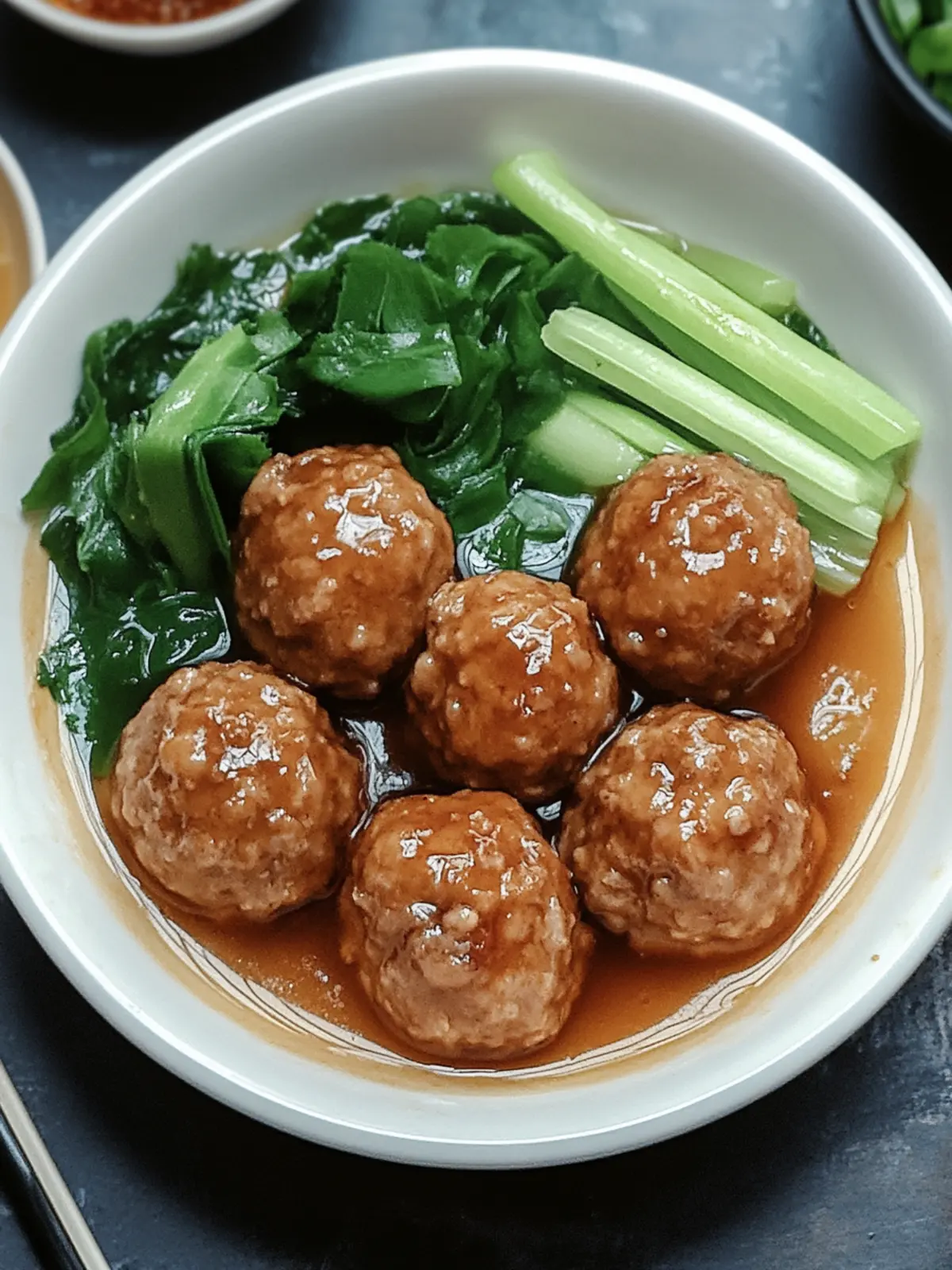 Savory Chinese Lion’s Head Meatballs That Warm Your Soul 3 Chinese Lion’s Head Meatballs (Stewed Pork Meatballs)