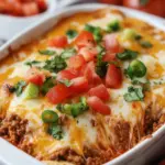 Irresistibly Cheesy Baked Taco Ground Beef Dip for Parties 9 Baked Taco Ground Beef Dip