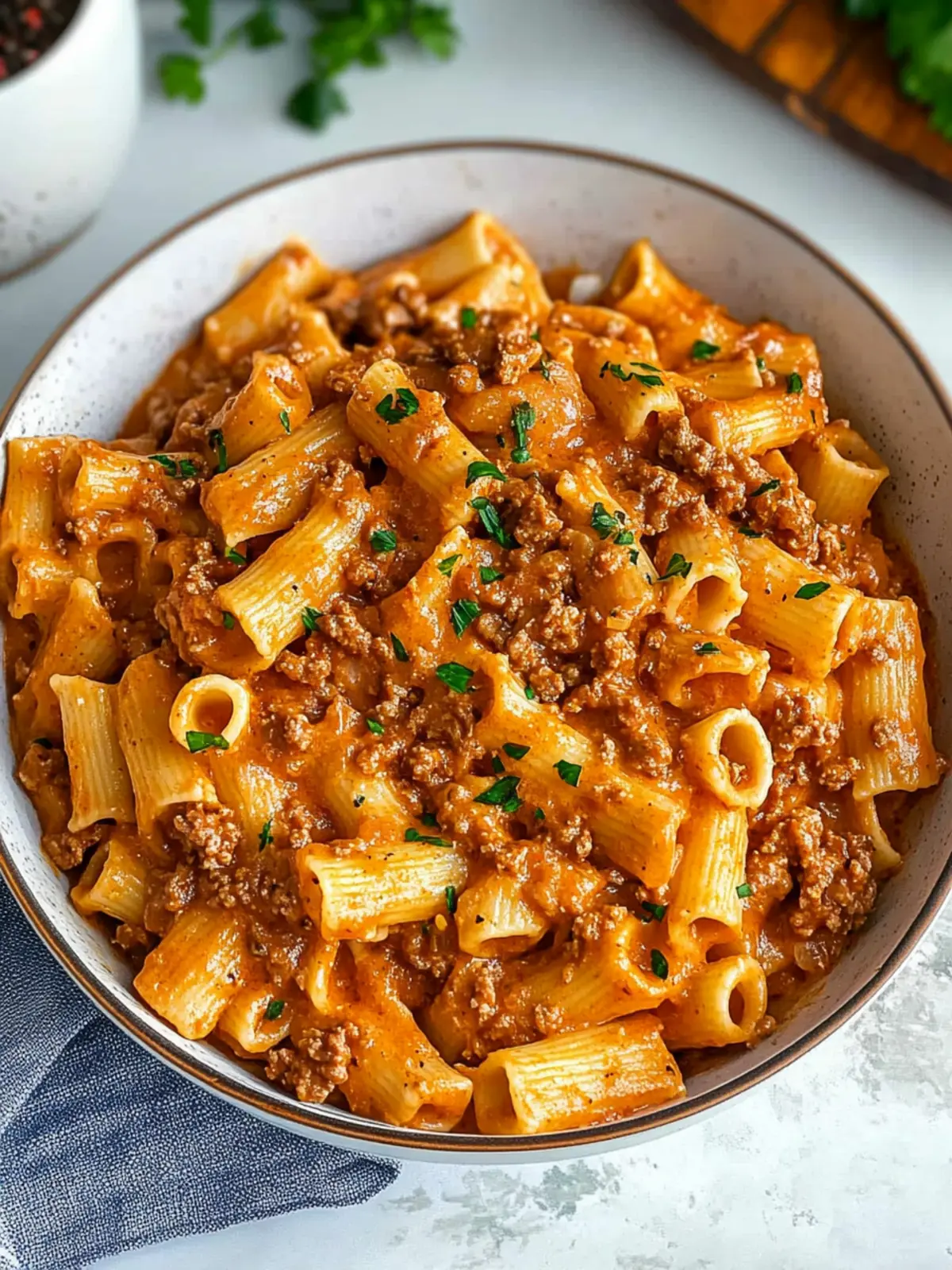 Creamy Ground Beef Pasta - Your Ultimate Comfort Food Fix 4 Creamy Ground Beef Pasta