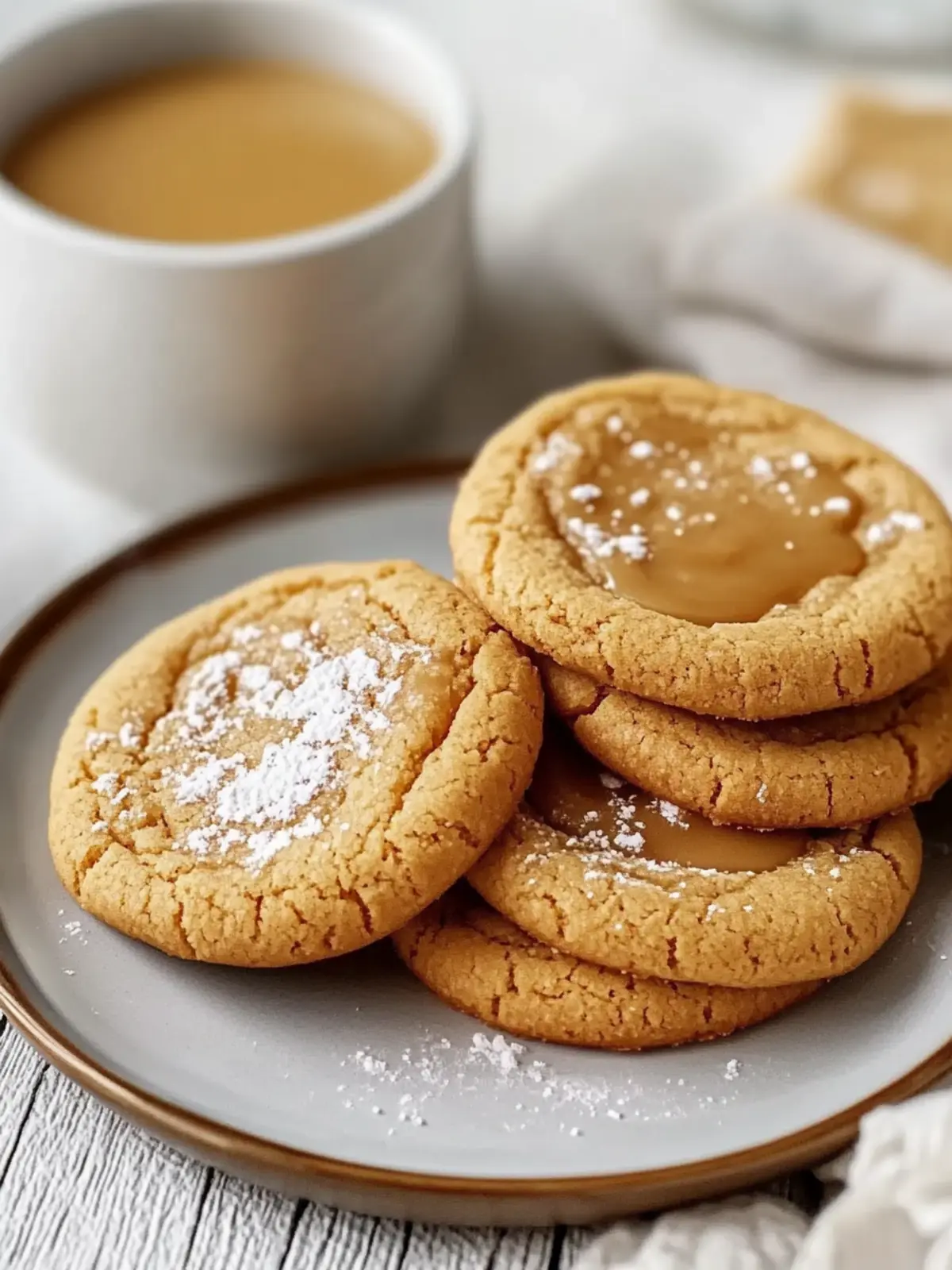 Easy Simple Caramel Cookies That Melt in Your Mouth 3 Simple Caramel Cookies