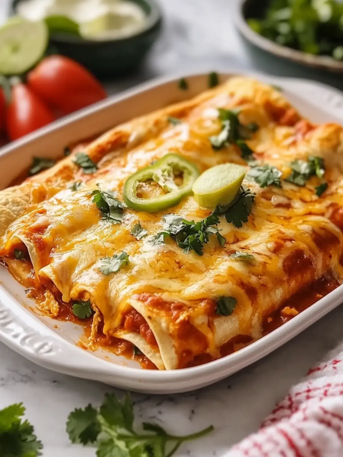 Delicious Classic Cheese Enchiladas with Homemade Sauce Magic 5 Classic Cheese Enchiladas